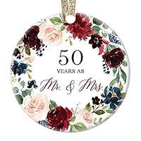 Algopix Similar Product 13 - Christmas Ornament Celebrating 50th