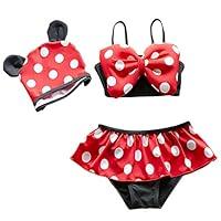 Algopix Similar Product 13 - Jastore 3pcs Baby Girls Swimwear Cute