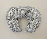 Algopix Similar Product 8 - Nursing Pillow Cover  Grey Watercolor