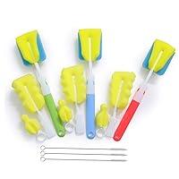Algopix Similar Product 10 - UUSHER Sponge Bottle Brush Baby Bottle