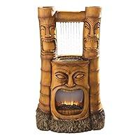 Algopix Similar Product 1 - Water Fountain with LED Light  Tiki