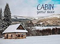 Algopix Similar Product 5 - Cabin Guest Book Snow Forest Cabin