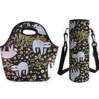 Algopix Similar Product 13 - Coloranimal Sloth Flower Pattern