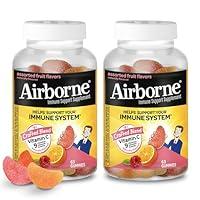 Algopix Similar Product 18 - Airborne 750mg Vitamin C Gummies For