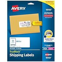 Algopix Similar Product 15 - Avery Printable Shipping Labels with