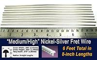 Algopix Similar Product 12 - Guitar Fret Wire  MediumHigh Gauge