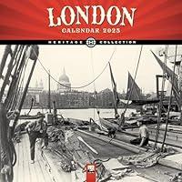 Algopix Similar Product 16 - London Heritage Wall Calendar 2025 Art