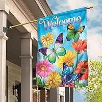 Algopix Similar Product 10 - Spring House Flag