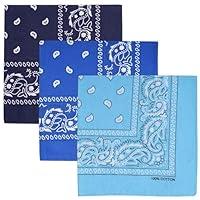 Algopix Similar Product 17 - 100 Cotton Large Bandanas for Men and