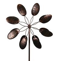 Algopix Similar Product 10 - Garden Kinetic Wind Spinner Bronze