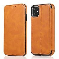 Algopix Similar Product 11 - Leather Cover Compatible with iPhone 11