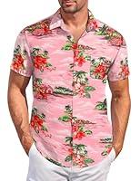 Algopix Similar Product 19 - Hawaiian Shirt for Men  Mens Hawaiian