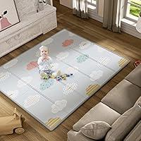 Algopix Similar Product 19 - UANLAUO Foldable Baby Play Mat Extra