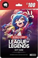 Algopix Similar Product 19 - League of Legends 100 Gift Card  NA