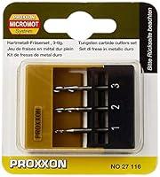 Algopix Similar Product 17 - Proxxon 27116 Milling cutters 3 pcs