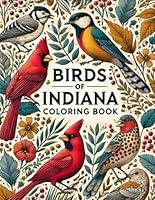 Algopix Similar Product 7 - Birds of Indiana Coloring Book