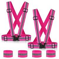 Algopix Similar Product 18 - SAWNZC Reflective Vest Running Gear