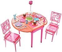 Algopix Similar Product 17 - Barbie Dinner To Dessert Dining Room Set