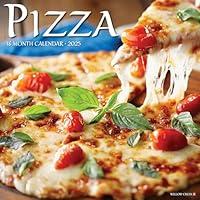 Algopix Similar Product 2 - Pizza 2025 12" x 12" Wall Calendar