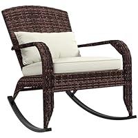 Algopix Similar Product 13 - Outsunny Outdoor Wicker Adirondack