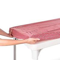 Algopix Similar Product 19 - TopTableCloth Vinyl Tablecloth