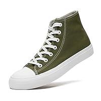 Algopix Similar Product 2 - LUMUBBY Canvas Shoes for Women Men High