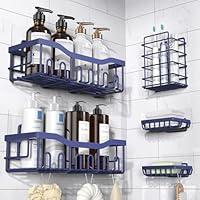 Algopix Similar Product 8 - EUDELE Shower Caddy 5 PackAdhesive