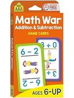 Algopix Similar Product 13 - School Zone  Math War Addition 