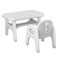 Algopix Similar Product 5 - HONEY JOY Kids Table and Chair Set