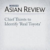 Algopix Similar Product 15 - Chief Thirsts to Identify 'Real Toyota'