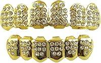 Algopix Similar Product 4 - 24K Plated Joker Gold Grillz for Mouth