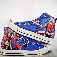 Algopix Similar Product 1 - Sailor Moon Shoes Sneakers for Women
