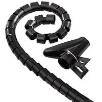 Algopix Similar Product 4 - Hama Cable Bundle Tube 15mx30mm Black