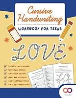 Algopix Similar Product 6 - Cursive Handwriting Workbook for Teens