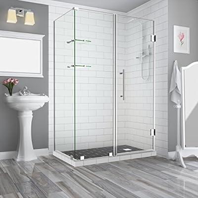 AmazerBath Shower Door Bottom Seal,3 Section Segmented Installation
