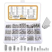 Algopix Similar Product 3 - VIGRUE Hex Allen Head Socket Set Screws
