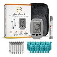 Algopix Similar Product 9 - Blood Glucose Monitor Kit with Blood