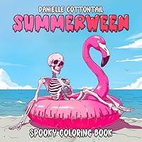 Algopix Similar Product 4 - Summerween Spooky Coloring Book Cute