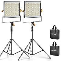 Algopix Similar Product 17 - Neewer 2 Packs Dimmable BiColor 480