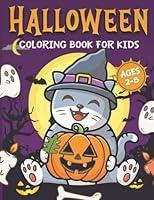 Algopix Similar Product 16 - Halloween Coloring Book for Kids Ages