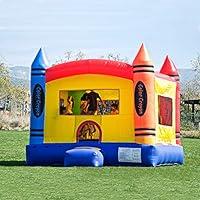 Algopix Similar Product 4 - JumpOrange Crayon Inflatable Bounce