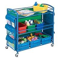 Algopix Similar Product 5 - HoneyCanDo 3Tier Rolling Teachers