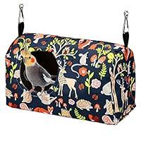 Algopix Similar Product 19 - ShuRung Parrot Cockatiel Warm House