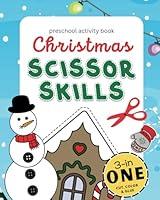 Algopix Similar Product 4 - Christmas Scissor Skills Preschool  Up