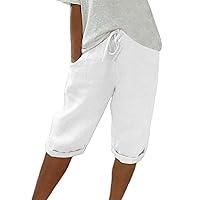Algopix Similar Product 17 - Womens Golf Shorts Linen Shorts Cargo