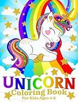 Algopix Similar Product 7 - Unicorn Coloring Book for Kids Ages 4-8