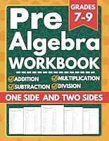 Algopix Similar Product 9 - Pre Algebra Workbook For Grades 79