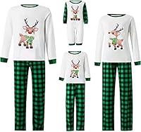 Algopix Similar Product 4 - OAKFashion Christmas Family Pajamas