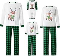 Algopix Similar Product 2 - OAKFashion Christmas Family Pajamas