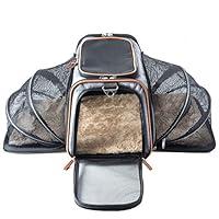 Algopix Similar Product 16 - 2 Side Expandable Cat Carrier and Small